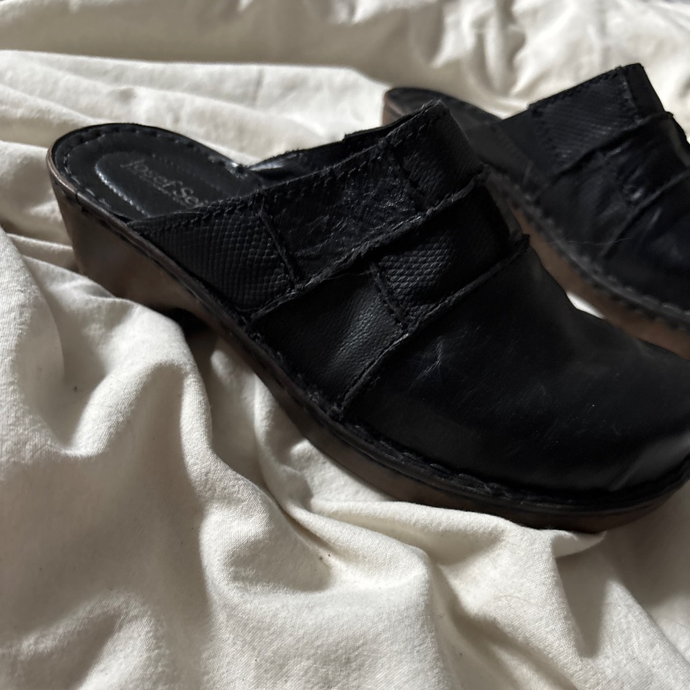 Josef Seibel Rebecca 33 Leather clogs size 40 - Picture 2 of 5